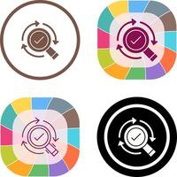 Research Icon Design vector
