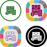 New Product Icon Design vector
