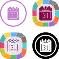Calendar Icon Design vector