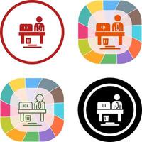 Worker Icon Design vector