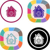 Home Automation Icon Design vector