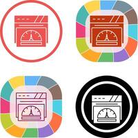 Speedometer Icon Design vector