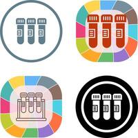 Test Tube Icon Design vector