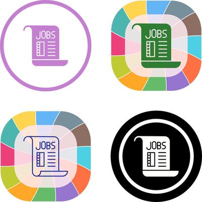 News Paper Icon Design