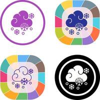 Snowy Icon Design vector