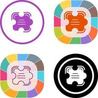 Puzzle Icon Design vector