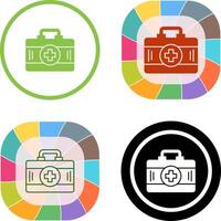 First Aid Kit Icon Design vector