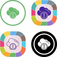 Cloud Computing Icon Design vector