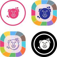 Clown Icon Design vector