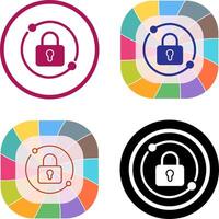 Pad Lock Icon Design vector