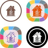 Plant Icon Design vector