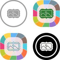 Frame Icon Design vector