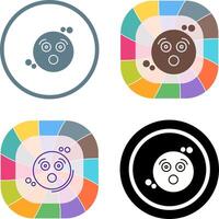 Surprised Icon Design vector
