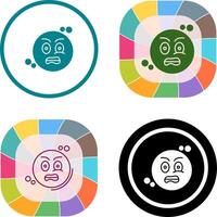 Grimacing Icon Design vector