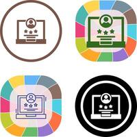 Rating Icon Design vector