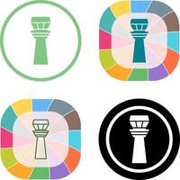 Control Tower Icon Design vector