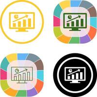 Statistics Icon Design vector