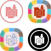 File Storage Icon Design vector