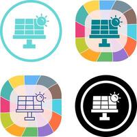 Solar Energy Icon Design vector