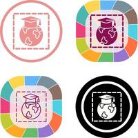 Earth Icon Design vector