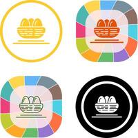 Eggs Icon Design vector