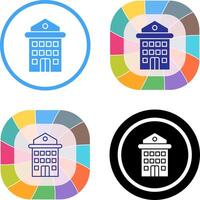 Hotell Icon Design vector