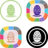 Easter Egg Icon Design vector