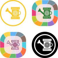 Watering Can Icon Design vector