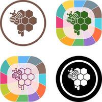 Honeycomb Icon Design vector