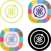 Proton Icon Design vector