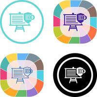 Presentation Icon Design vector