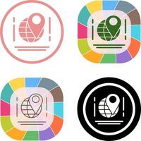 Map Icon Design vector