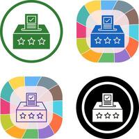 Ballot Icon Design vector