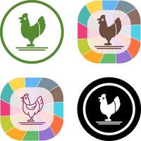 Poultry Icon Design vector