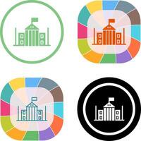 Parliament Icon Design vector