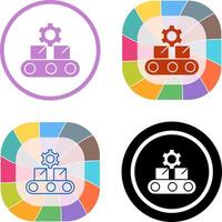 Conveyor Belt Icon Design vector