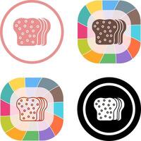 Bread Icon Design vector