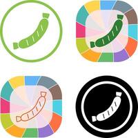 Sausage Icon Design vector