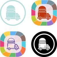 Fast Food Truck Icon Design vector