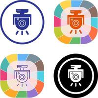 Security Camera Icon Design vector