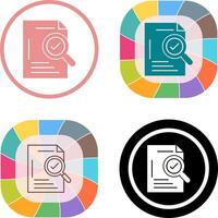 Check Icon Design vector