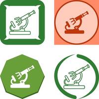 Microscope Icon Design vector