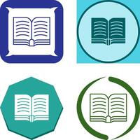 Book Icon Design vector