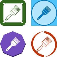 Paint Brush Icon Design vector