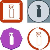 Spray bottle Icon Design vector