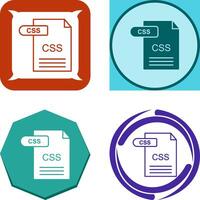 CSS Icon Design vector