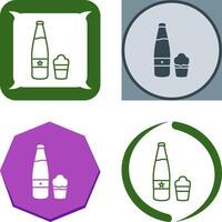 cerveza icono diseño vector