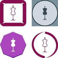 Dress Holder Icon Design vector