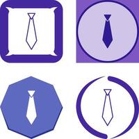 Tie Icon Design vector