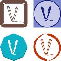 Straightener Icon Design vector